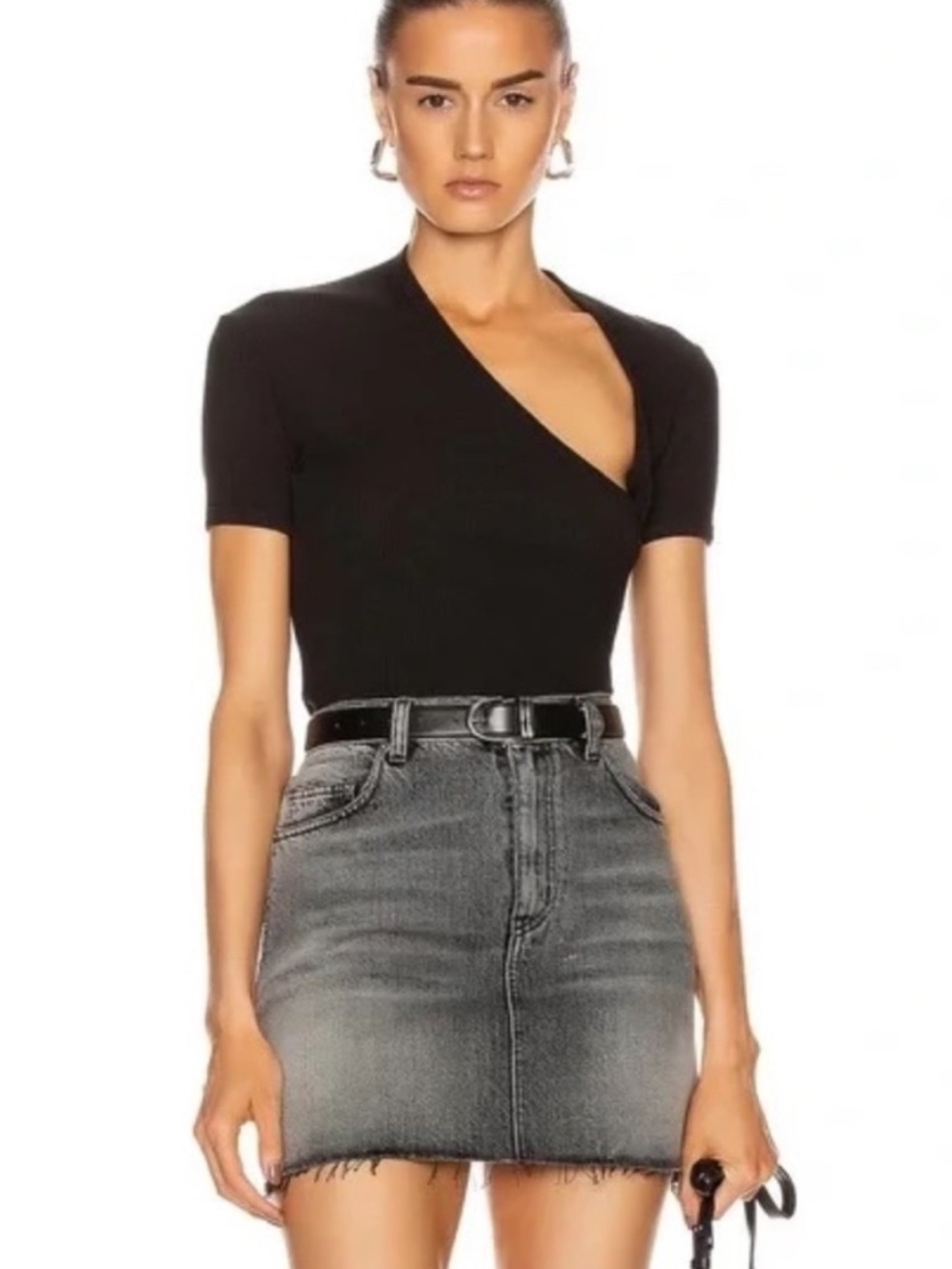 John Elliot basic black t shirt